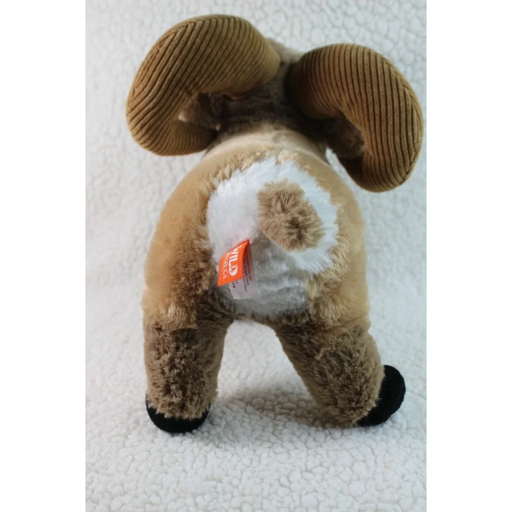 RAM Mountain Goat WILD REPUBLIC Big‎ Horn Plush Sheep Stuffed Animal TOY